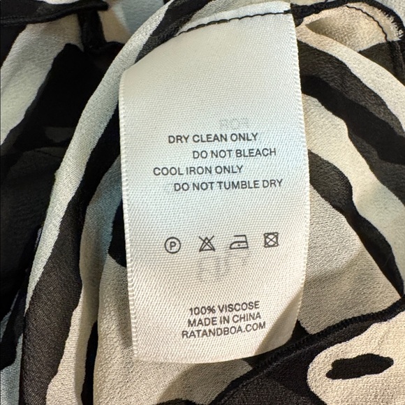 RAT & BOA | ZEPHYR BLOUSE 🦓 NWOT - Picture 11 of 15